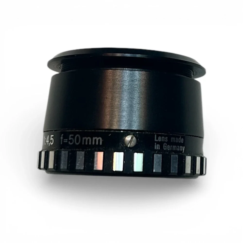 Rodenstock Omegar 50mm f/4.5 Enlarging Lens Vintage German Darkroom 452-203 Box